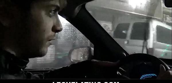  Young Latin Taxi Driver Takes RAW Cock And Sucks - LECHELATINO.COM